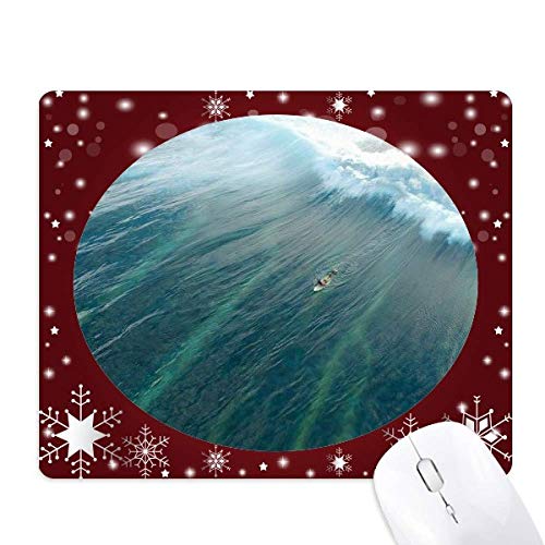 Tapis de souris Ocean Sand Beach stable en caoutchouc contre la fatigue du poignet