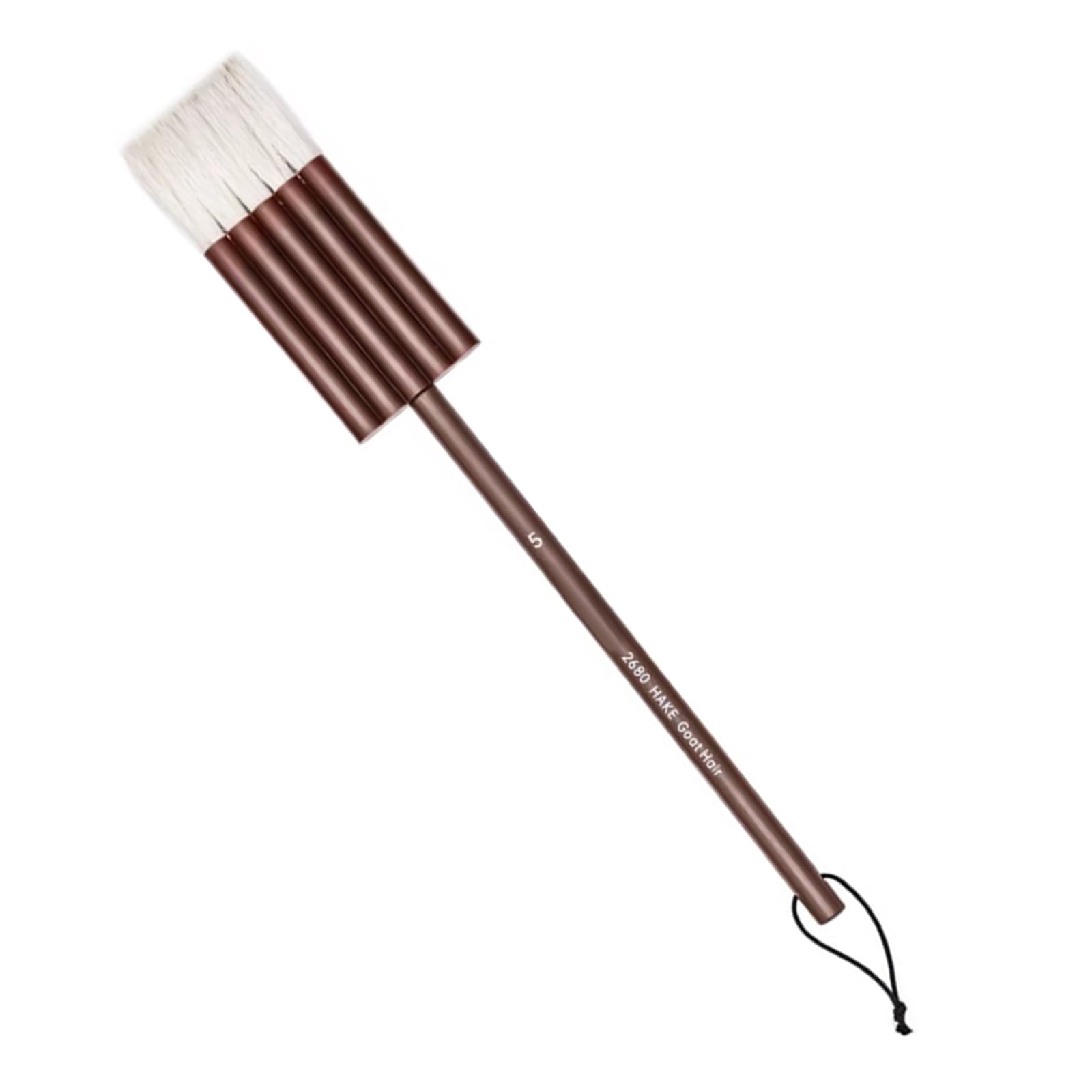 Tip Paint Brush with Ergonomic Wood Handle Soft Bristle for Watercolor Gouache Acrylic Painting Texturing Acrylic