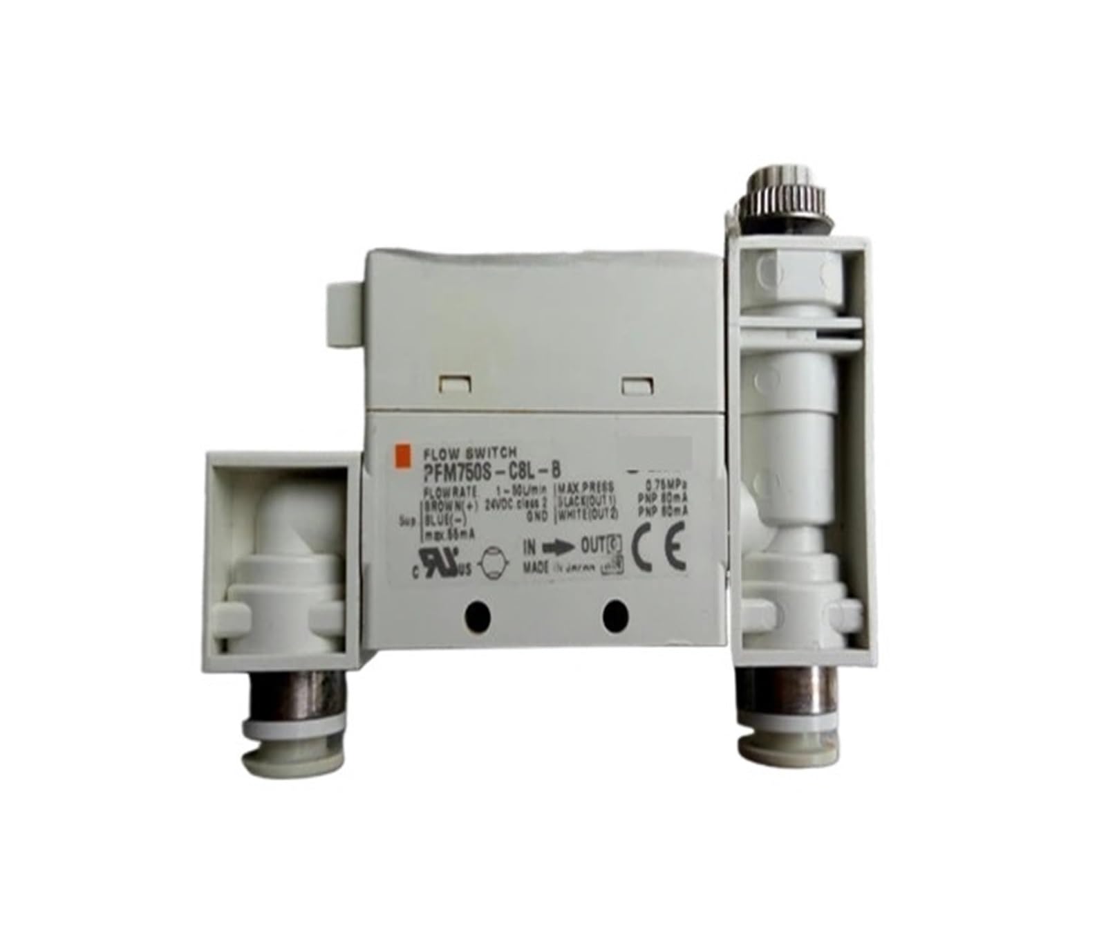 Débitmètre PFM750S-C8L-B SMC pour contrôle de débit de gaz