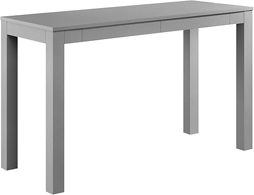 Miniatura 1 de Altra, escritorio amplio XL, con dos cajones, Madera, Gris