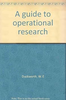 Unknown Binding A guide to operational research Book