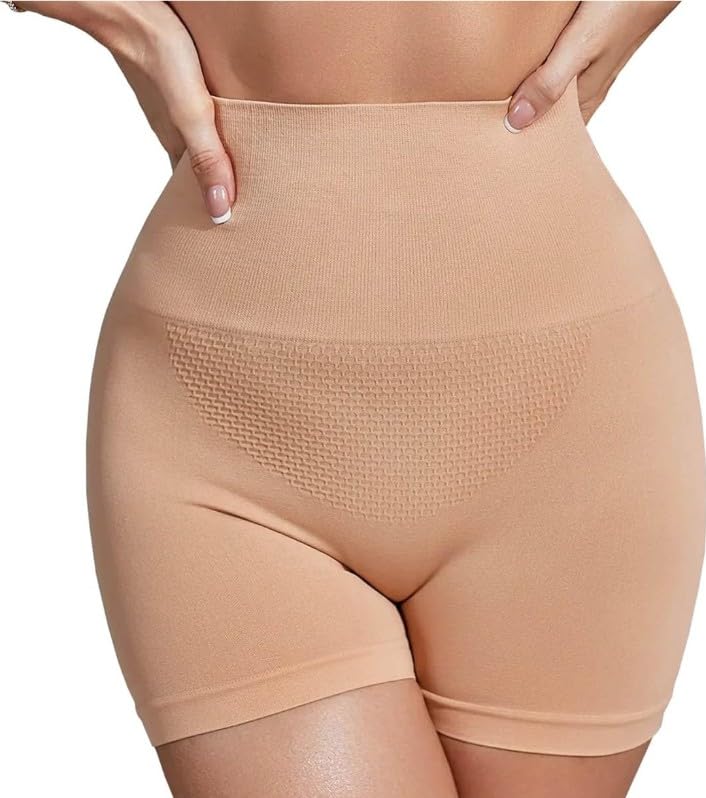 fashionez Women's High Waist Tummy Control Shapewear Shorts | Seamless Slimming Panty for Belly & Thigh | Body Shaper for Women(Free-Size) (Waist Size Fits : 30 to 38 Inch)-picture-22