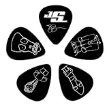 Planet Waves Joe Satriani Guitar Picks, Black, 10 Pack, Medium