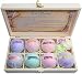 Bath Bomb Gift Box Set 7 Bei Momenti Bath Fizzies Bubble Bath Fun Gift For Women Men Kids. Handmade Natural Lush Scents Fizzy Bath Balls for a Relaxed Body and Skin Large Organic Fragrant Fizzie Gifts