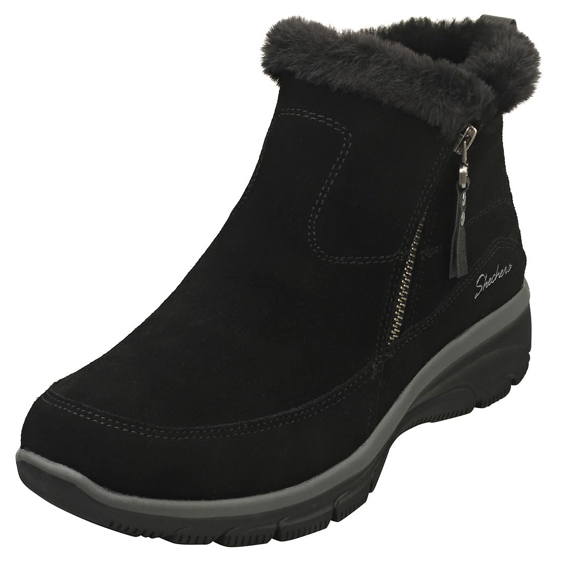 Skechers Stivali Invernali Da Donna, Nero, 36.5 Eu-image