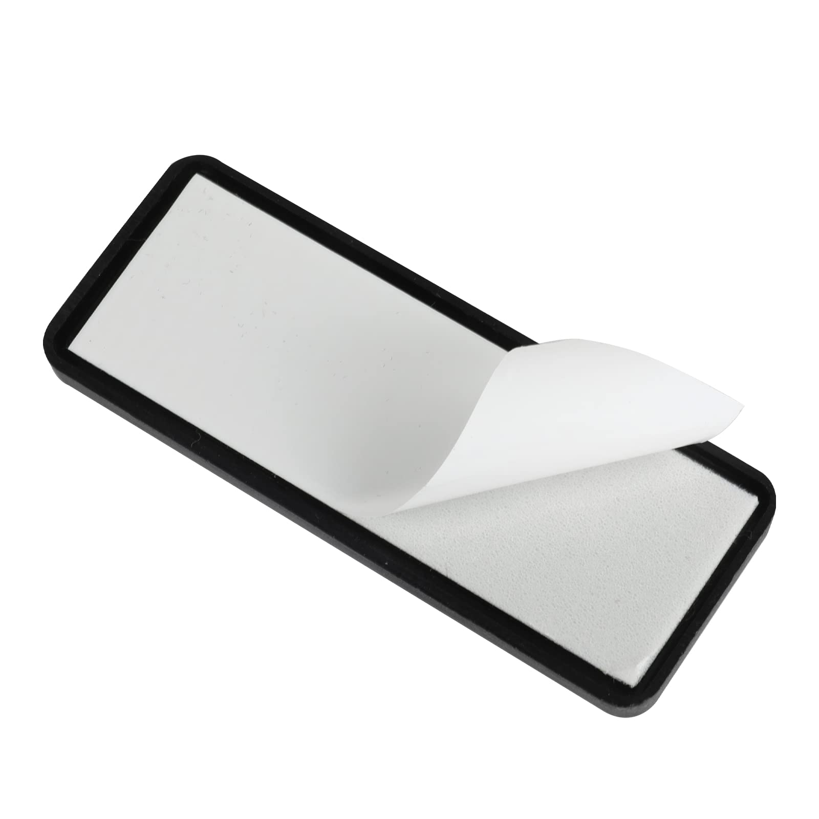 QttvbTna 8 Riflettori Adesivi Per Auto, Riflettori Posteriori Rettangolari Autoadesivi, Riflettori In Plastica Rossa E Bianca Per Rimorchi, Per Cancelli, Rimorchi, Moto, Roulotte, Camion - Foto 9