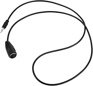 FAVOMOTO Audio Adapter Cable Stereo Cable Headphones Adapter Midi to Trs Midi Connector Adapter Cable for Din 5-pin to 3.5mm Adapter Audio Cable Adapter Cable for CD Player CD Audio Line