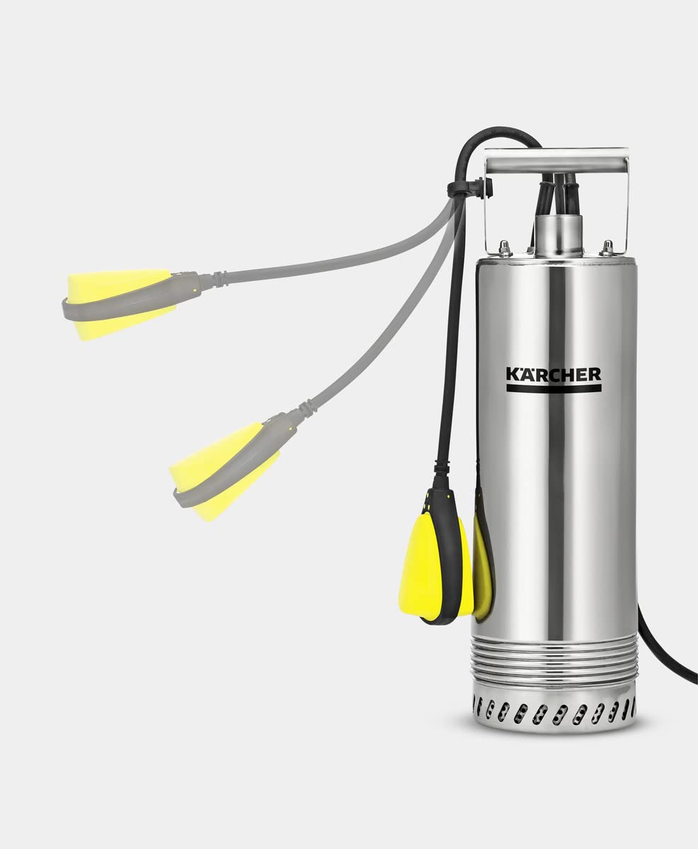 KÄRCHER BP 2 Cistern, elettropompa da giardino, portata massima 5700 l/h, profondità d'immersione massima 7 m, pressione massima 3,2 m/bar, raccordo tubo, interruttore galleggiante