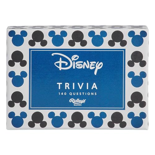 Ridley's DSY002 Disney All Other Trivia Quiz Game, Multi, a Partir de 8 años