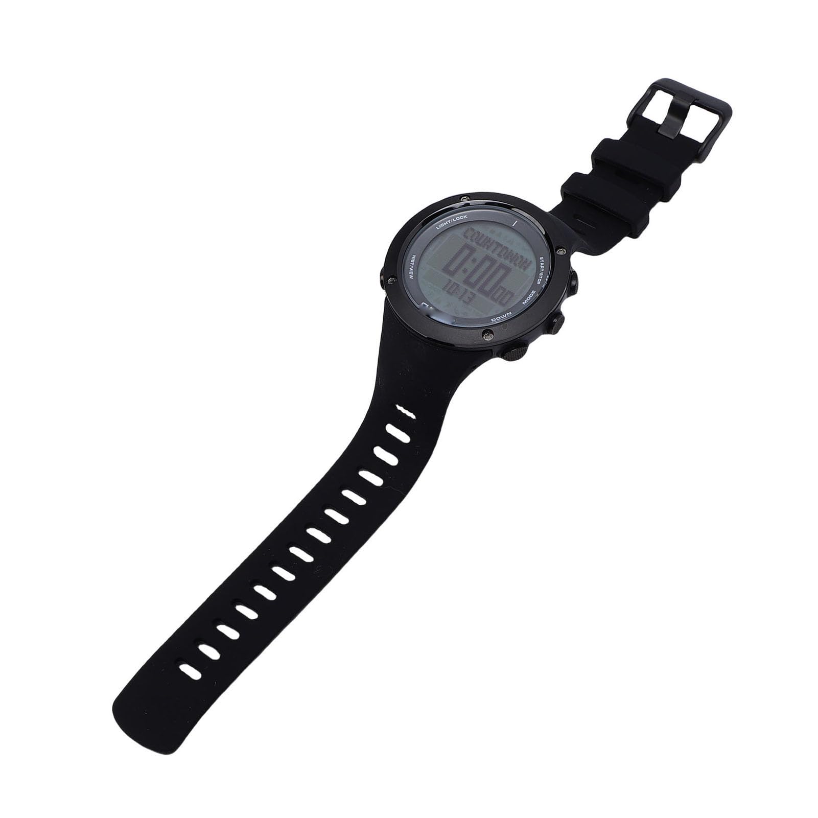 Alomejor Reloj Deportivo Inteligente con Sensor de Profundidad y Barómetro, Carcasa de Acero Inoxidable, Correa de Silicona para Buceo, Snorkel, Apnea