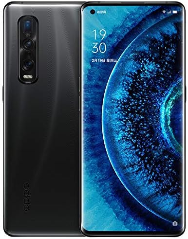 Original Oppo Find X2 Pro X2PRO 12G+256GB 5G MobilePhone Snapdragon865 Android10 120HZ 6.7'OLED 48MP 65W Charger NFC IP68 Global Warranty Cellphone by-（Real Star Technology） (Black (Ceramic))