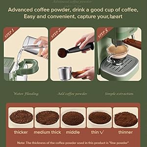 Espresso Machine, 20 Bar Espresso Machine with Milk Frother Steam Wand, Small Expresso Maker for Home, Latte and Cappuccino Maker Espresso Machine 20 Bar Espresso Machine with Milk Frother Steam Wand Small Expresso Maker for Home Latte and Cappuccino Maker