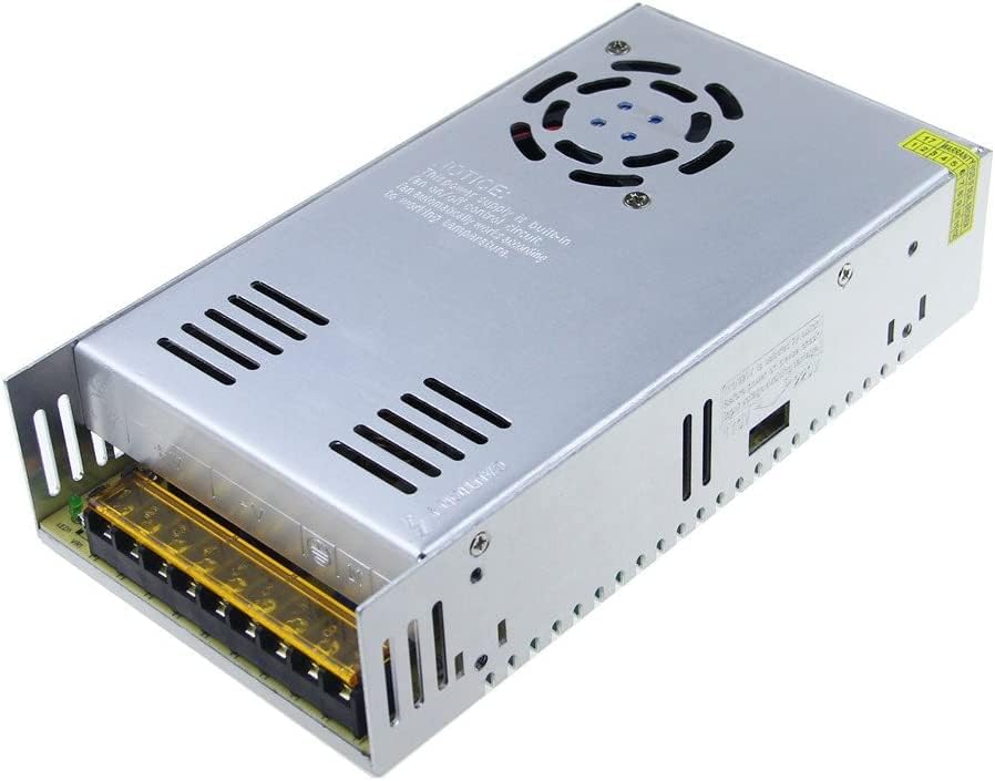 Saish Solutions 24 Volts 20 Ampere AC/DC Switched-Mode Power Supply with Input 100 to 230 Volts and Output 24 Volts 20 Ampere