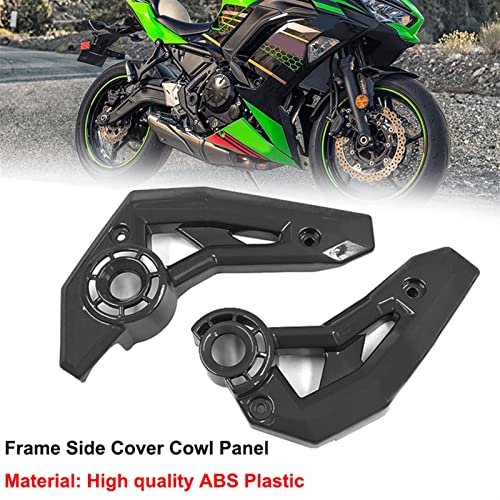 Cubierta lateral panel de carenado Ninja 650 blanco para protector de marco Kawasaki Z650 3