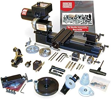 Sherline 4000C INCH Version 8" Lathe + The C Package. CNC Upgrade not Included but can be Purchase Separately.