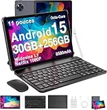 DOOGEE U11 Pro Tablette Android 15, Tablette 11 Pouces 30GB RAM+256GB ROM/TF 2TB, Batterie 8580mAh,Tablette avec Clavier Unisoc T7200 90Hz, Tablette Tactile 5G WiFi/13 MP/GPS/OTG/Face ID DOOGEE U11 Pro Tablette Android 15, Tablette 11 Pouces 30GB RAM+256GB ROM/TF 2TB, Batterie 8580mAh,Tablette avec Clavier Unisoc T7200 90Hz, Tablette Tactile 5G WiFi/13 MP/GPS/OTG/Face ID