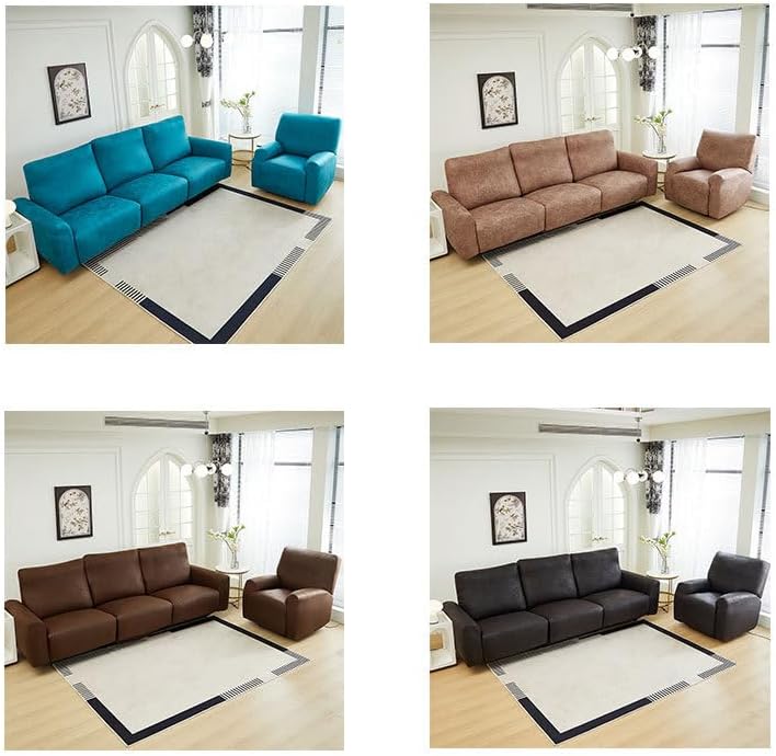 KUZQIM] ソファカバー 掛けるだけ 2人掛け 3人掛け マルチカバー 肘