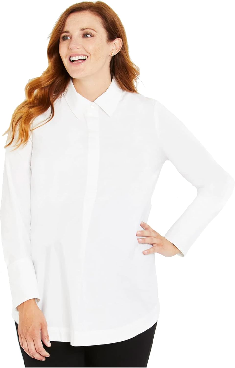 Motherhood Maternity Women's Short Sleeve Side Twist Tee