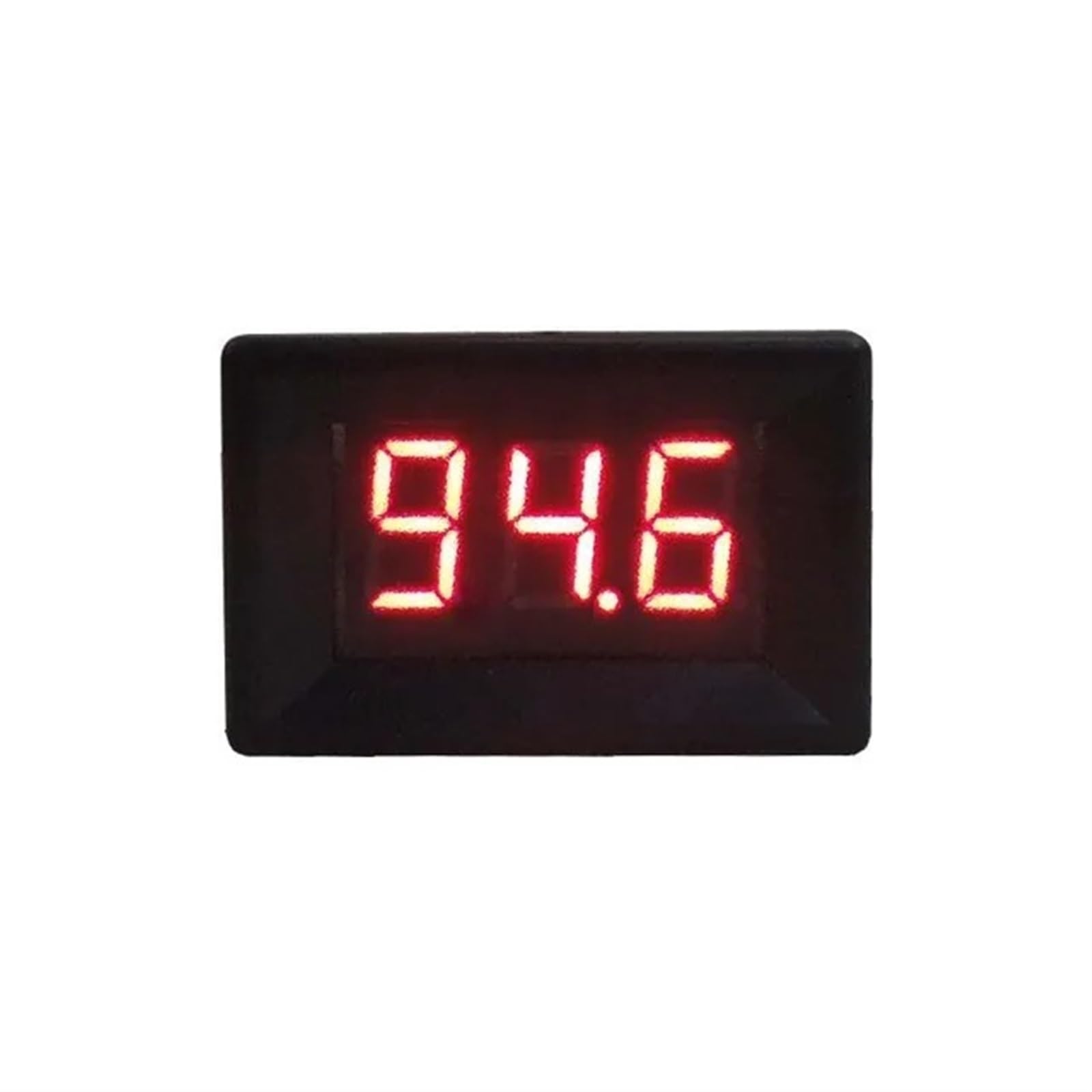 Voltmètre numérique DC 0-100V mini panneau de mesure rouge 0.36 pouce - 6