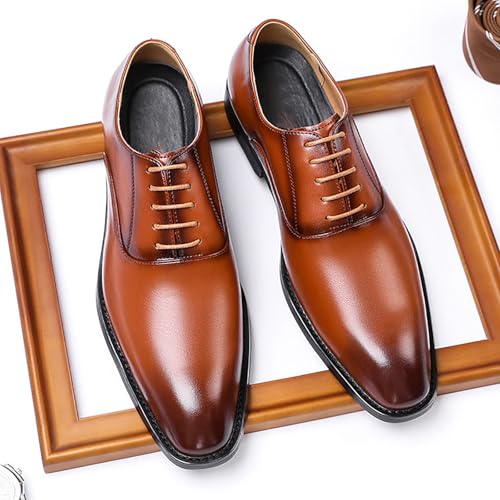Men Shoes Fashion Casual Shoes Male Pointed Oxford Wedding Leather Dress Shoes Men Gentleman Office Shoes4
