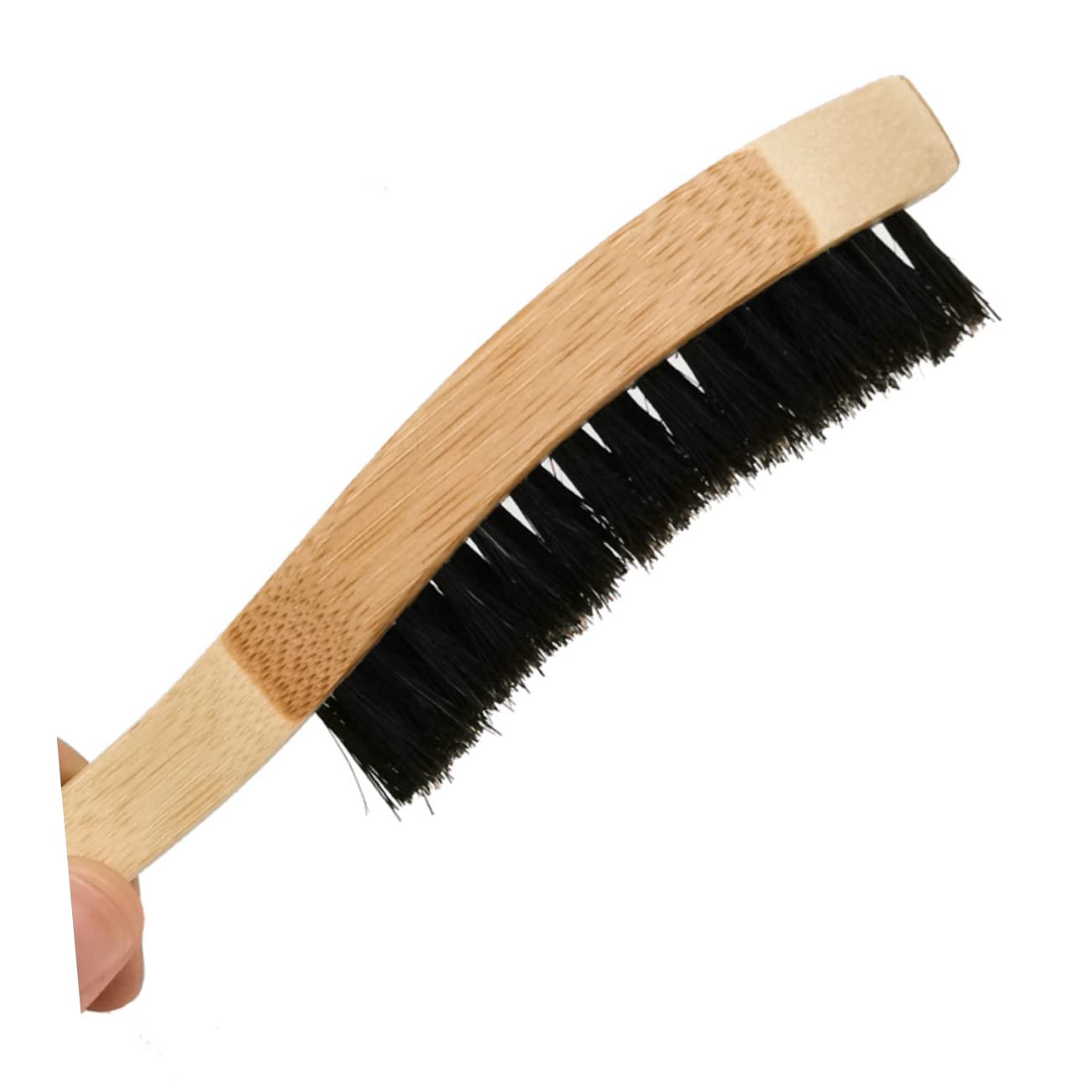 VICASKY Men's Beard Brush Beard Care Accessory Practical Beard Cleaning Brush Wooden Handle Beard Brush Mustache Brush Wood Beard Comb