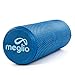 MEGLIO Rodillo de Masaje de Alta Densidad (45cm). Ideal para Masajes y Liberación Miofascial Fitness, Yoga, Pilates. Color Azul con guía de Ejercicio Gratis