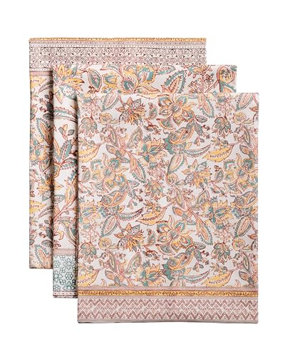 Maison d'Hermine Küchenhandtuch 100% Baumwolle (50 cm x 70 cm, Set von 3) – Ansicht 1