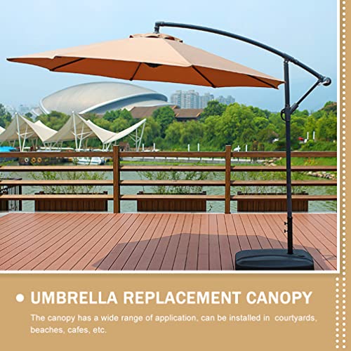 Gatuida Guarda-chuva redondo para pátio ao ar livre, jardim, deck, varanda, sombra de proteção solar