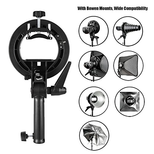 Andoer 80 * 80cm Pieghevole Softbox con S-Tipo