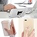 4 Pack Cell Phone Ring Stands, DanziX Universal Finger Grip Holders Compatible with iPhoneX 8 7 Plus 6 6S 5 5C 5S Ipad, Samsung Galaxy S8 S7 Edge, Smartphone,Tablet- Rose Gold, Gold,Silver,Black