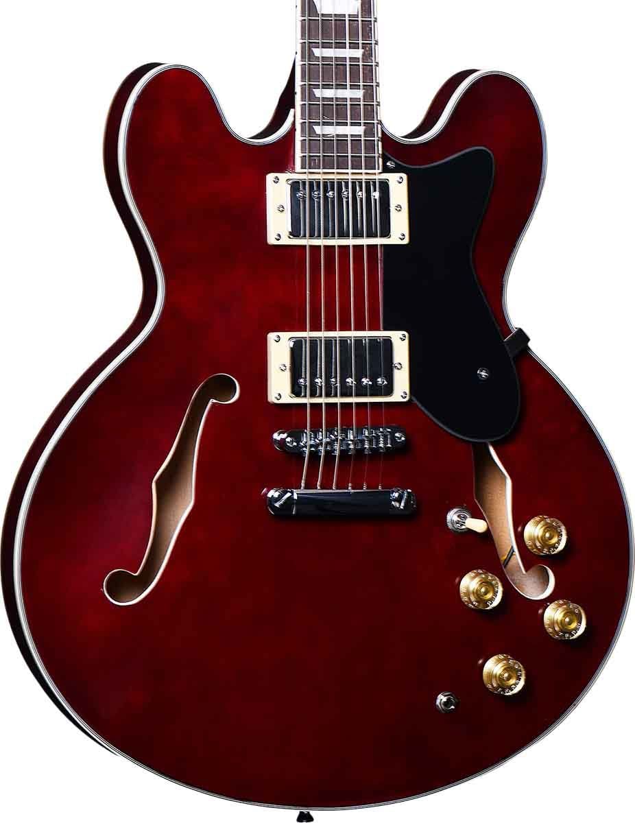 Beaton Graceful WR - Chitarra elettrica, colore: bordeaux