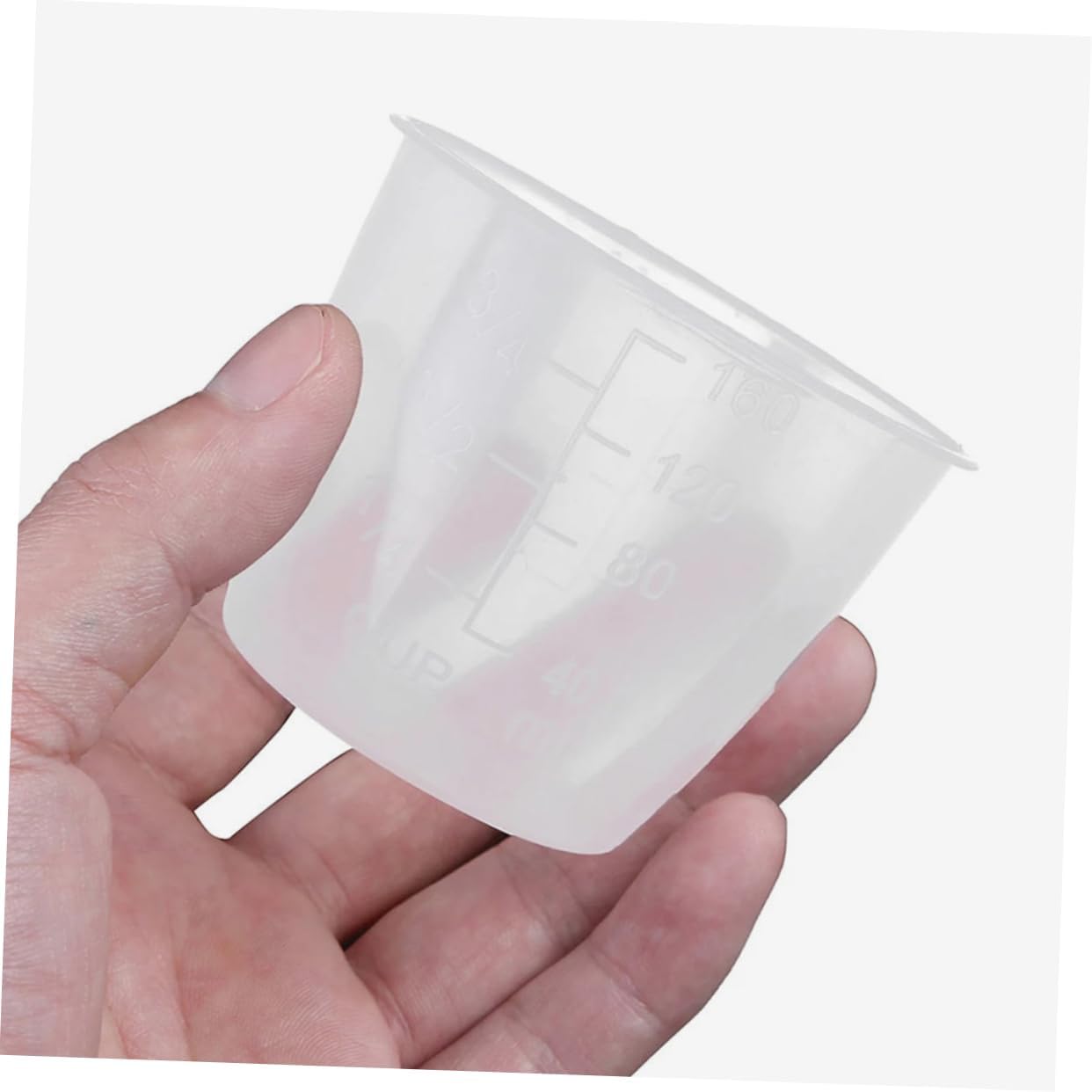 PRETYZOOM 60pcs Rice Measuring Cups Reusable Measuring Cups for Kitchen for Liquid Dry Ingredients Rice Cooker Accessory Smooth for Easy Cleaning