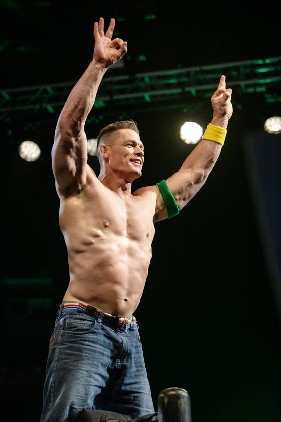 John Cena Poster - 12x18 inch Wall Poster 170 GSM Paper | Home & Office Decoration | Gloss Finish Unframed Poster CSP1450