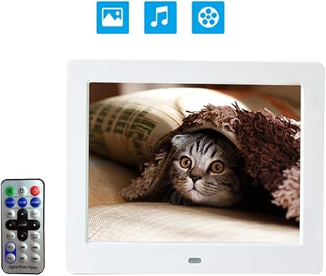 Mengen88 Digitaler Fotorahmen Zoll Multifunktionales Spielen von Bildern Musik und Video Intelligenter Werbemedium-Player mit Fernbedienung UnterstAtzung von SD U-DiskWhite Mengen88 Digitaler Fotorahmen Zoll Multifunktionales Spielen von Bildern Musik und Video Intelligenter Werbemedium-Player mit Fernbedienung UnterstAtzung von SD U-DiskWhite