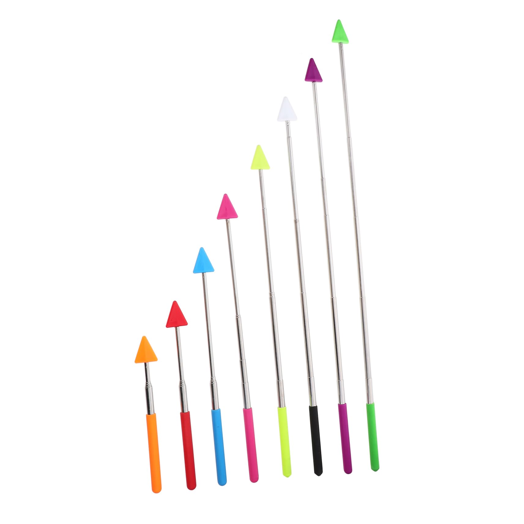 OFFSCH 8pcs Blackboard Reading Pointers Pointer Sticks for Teachers Classroom Handheld Indicator Sticks