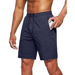 Tansozer Pantalones Cortos Hombre Deporte Deportivos Shorts Correr Running Pantalones Bermudas Hombre Verano Ejercicio Pantalones Cortos Gym Pantalón Corto Bolsillos Trabajo Azul 2XL