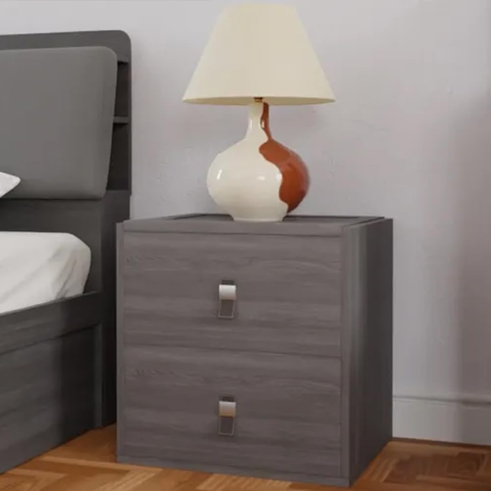 Royaloak Tivoli Bed Side Table | Stylish Nightstand with Drawer | Modern Design with Durable Wood Construction | Ideal for Bedroom Storage & Decor | Sleek Finish | Space-Saving Design | Bedside Table-image-44