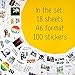 BulbaCraft 100Pcs Marching Band Stickers and Laptop Decals - Drummer Gifts, Marching Band Stuff, Gifts for Women & Men