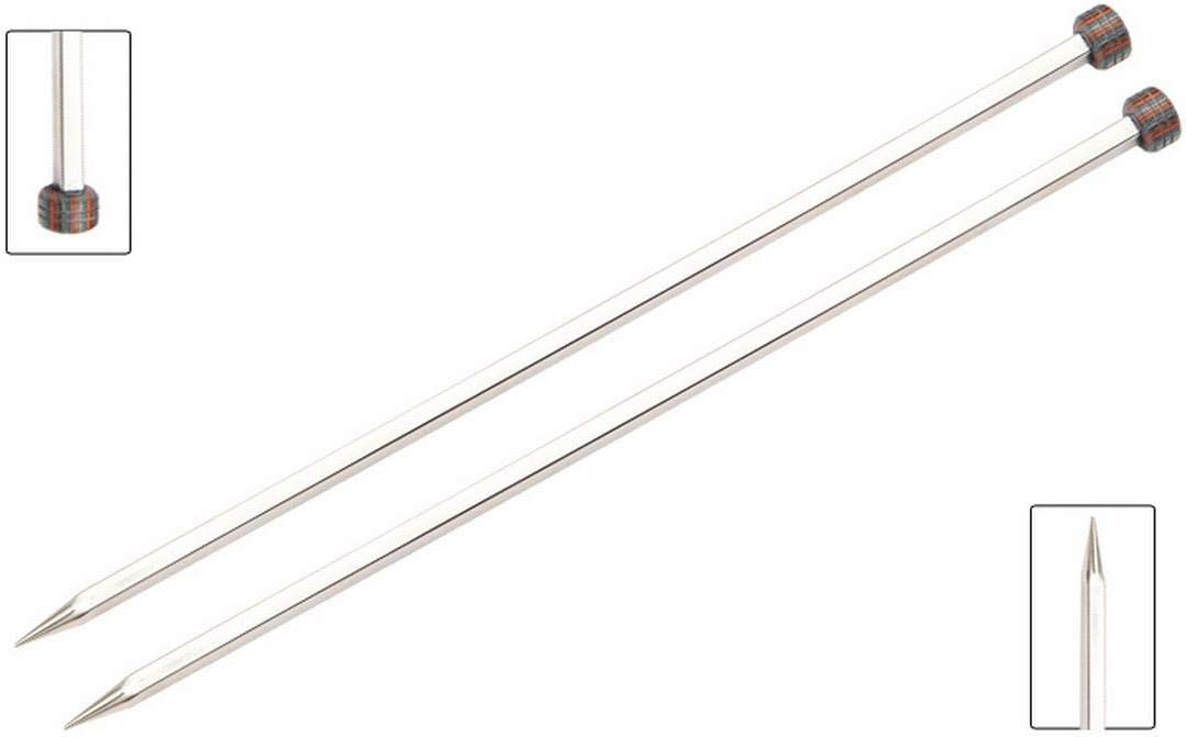 Knitpro Nova Cubics Knitting Needles 14"/35cm Single Pointed Deluxe and Smooth Weaving Tools US 2.5/3.00mm