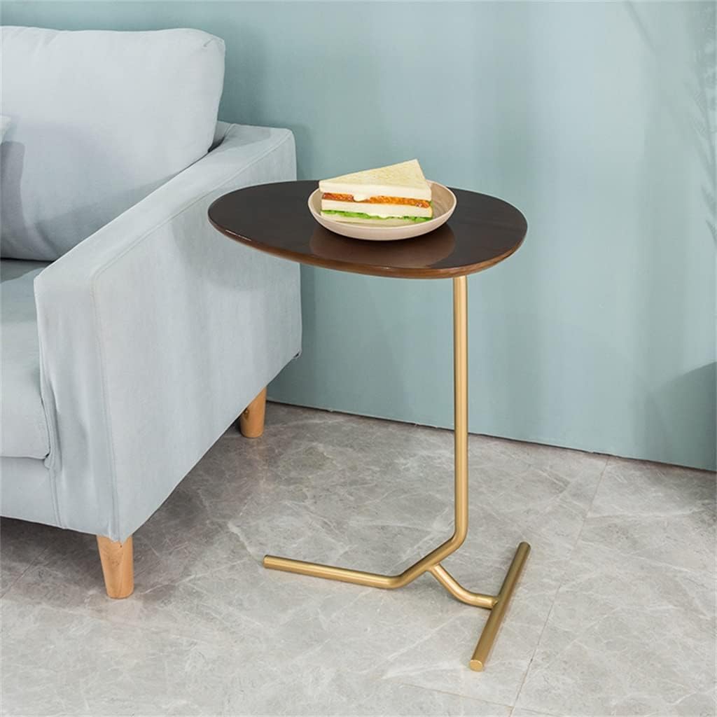 QUUL Creative Coffee Table Legs Metal Aesthetic Small Coffee Table Portable Nordic Auxiliary Furniture (Color : Black, Size : As Shown) : Home & Kitchen