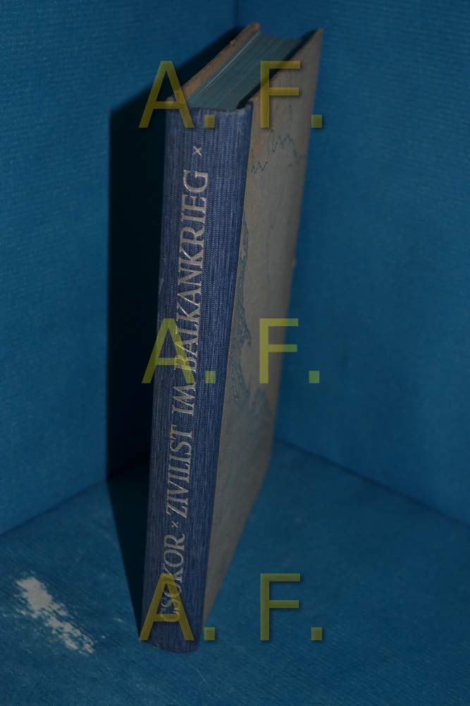 Als Zivilist im Balkankrieg Csokor, Franz Theodor. Amazon.de Bücher