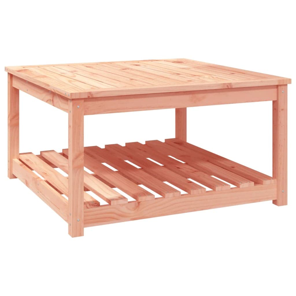 Mesa de jardín 82,5 x 82,5 x 45 cm madera maciza Douglas Outdoor