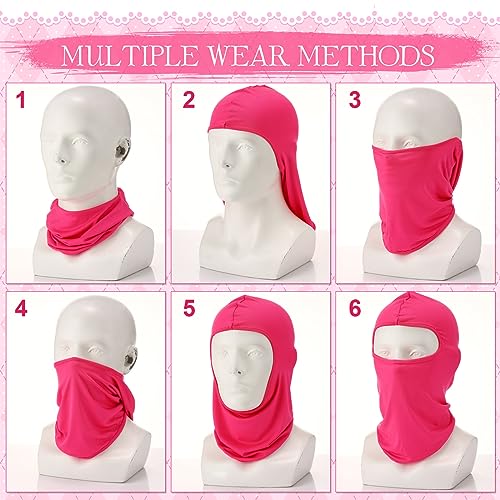 Image of Vicenpal 30 Pcs Balaclava Ski Mask Full Face Cover Neck Gaiter UV Sun Protection for Outdoor Sports Cycling Bandana