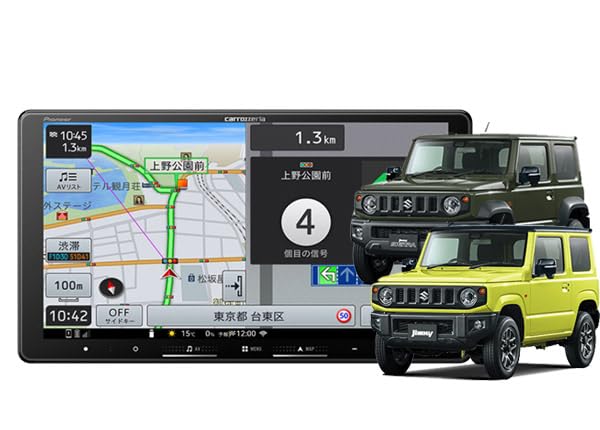 Amazon.co.jp: 9V型楽ナビAVIC-RQ722+KLS-S901Dジムニー/ジムニー