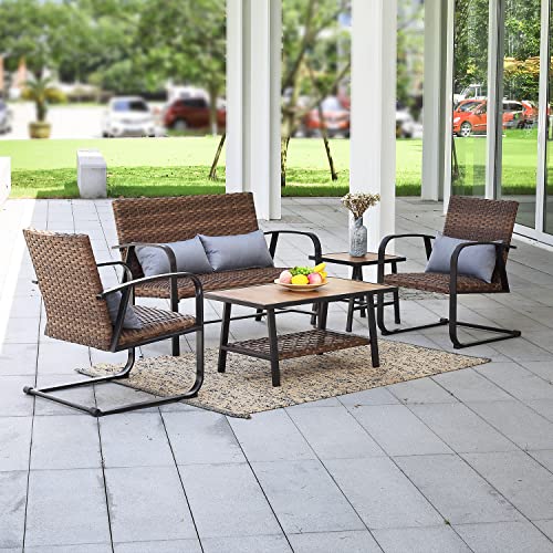 Top 10 Best Patio Furniture Without Cushions Reviews & Buying Guide
