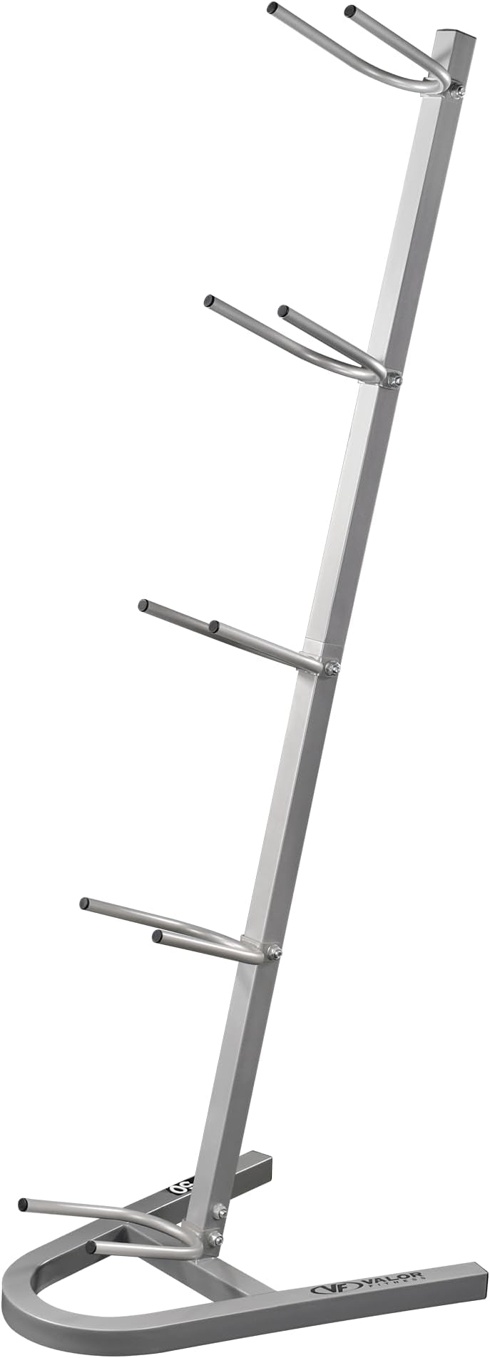 Valor Fitness Upright Exercise Ball Storage Rack – Holds 5 Medicine Balls, Slam Balls, Wall Balls & Basketballs, 250 lb Capacity, Durable Space-Saving Stand for Home Gym Equipment