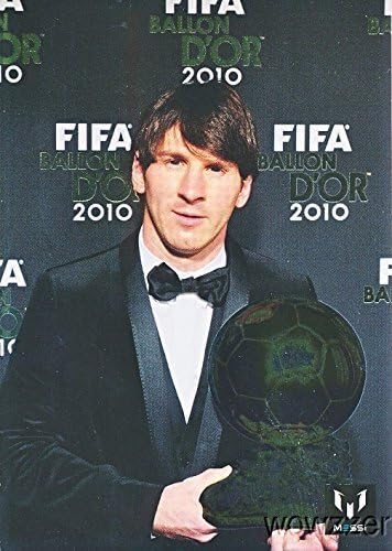 Lionel Messi Official Card Collection #102 Lionel Messi GOLD SHORT PRINT! World's Biggest & Best Soccer Superstar FC Barcelona! Shipped in Ultra Pro Top Loader to Protect it!