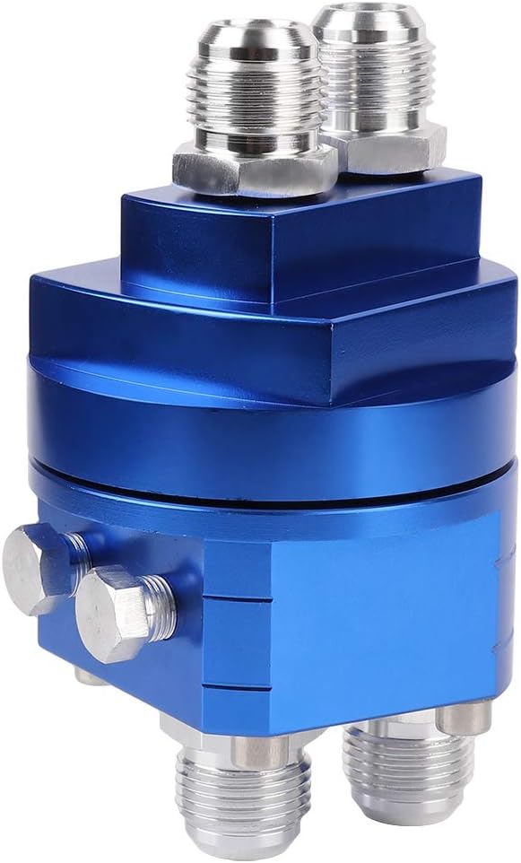 Car Oil Filter Relocation Adapter Kit, M20 Oil Filter Adapter with 3/4X16 to M20X1.5 Fitting, Aluminum Alloy Oil Cooler Relocation Kit for Multiple Vehicle