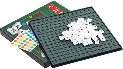 Miniatura 6 de Juego de mesa Set Word Maker en lengua rusa Juego de palabras de código de entrenamiento