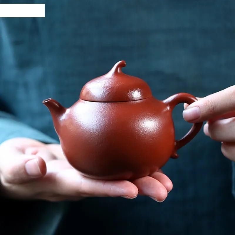 Ceramiczny dzbanek 170 ml fioletowy, fioletowe akcesoria do herbaty, domowy zestaw do parzenia herbaty z filtrem, chińskie akcesoria do ceremonii parzenia herbaty, czajniczek do herbaty sypanej